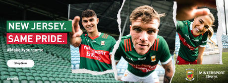 Intersport Elverys Reveal the new Mayo GAA Home Jersey for the 2022/23 season
