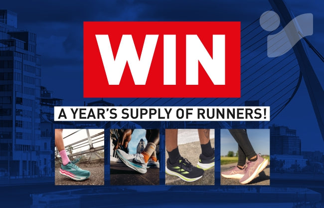 Win a year's supply of runners