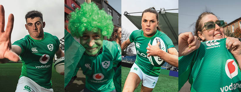 Canterbury Unveils New ‘Made Stronger’ Ireland Rugby Home Jersey at Intersport Elverys