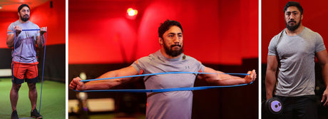 At Home Resistance Band Workout with Bundee Aki