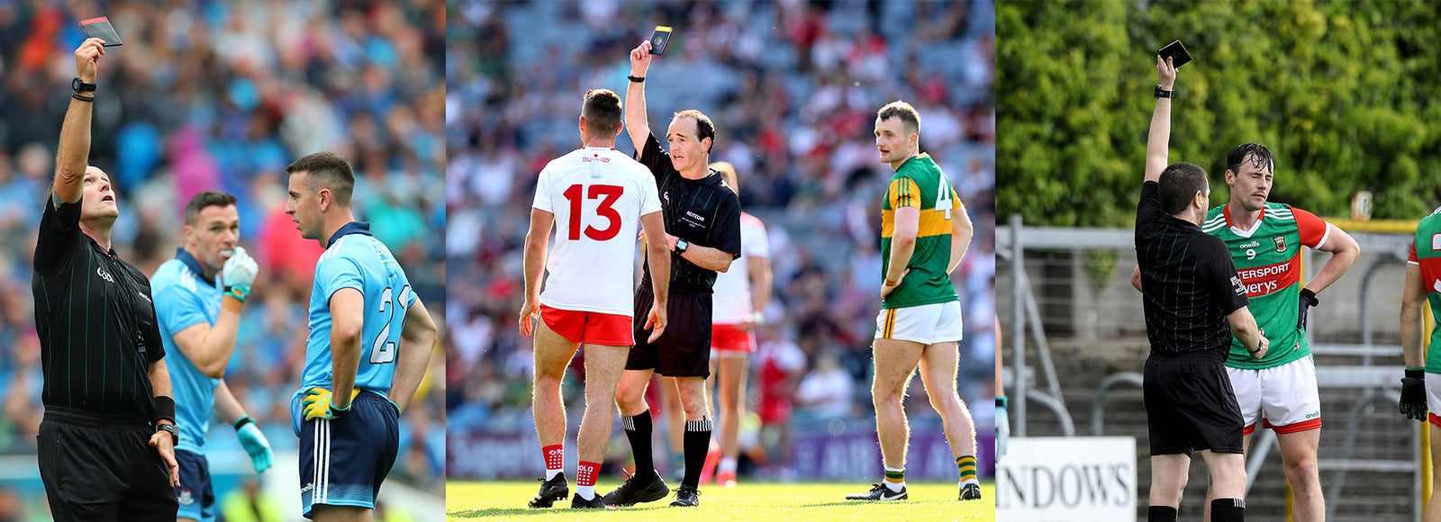 what does a black card mean in gaa