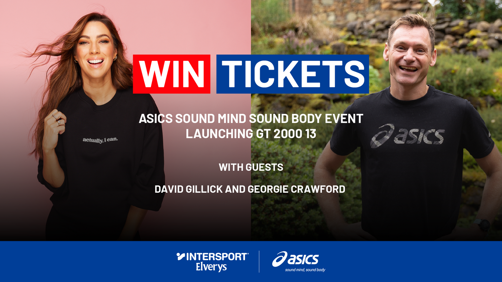 Asics GT-2000 13 Launch Event with David Gilick and Georgie Crawford | Sound Mind Sound Body