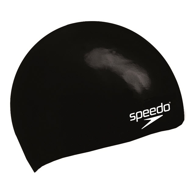 Speedo Silicone Swim  Jnr Caps Black