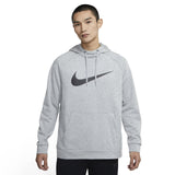 Nike Mens Dry Swoosh Hoody Grey