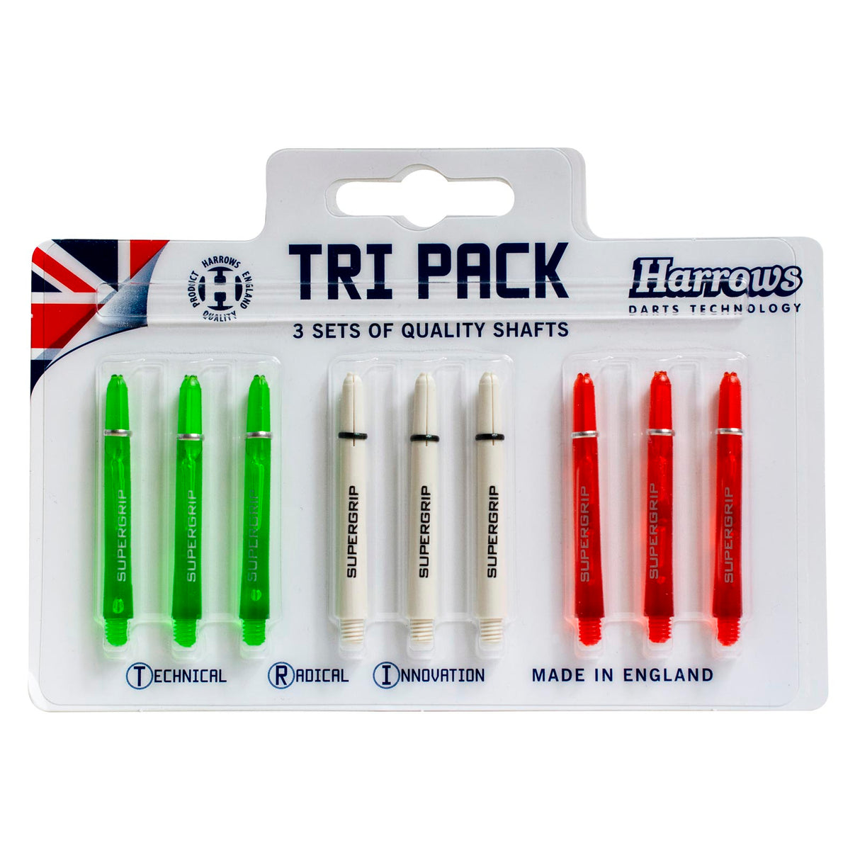 Harrows Irish Supergrip Medium 3 Pack