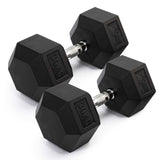 Rival Rubber Hex Dumbbell 30kg Pair