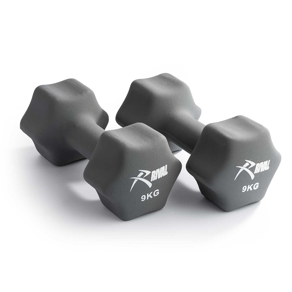 Rival Neoprene Dumbbells - 9kg Pair