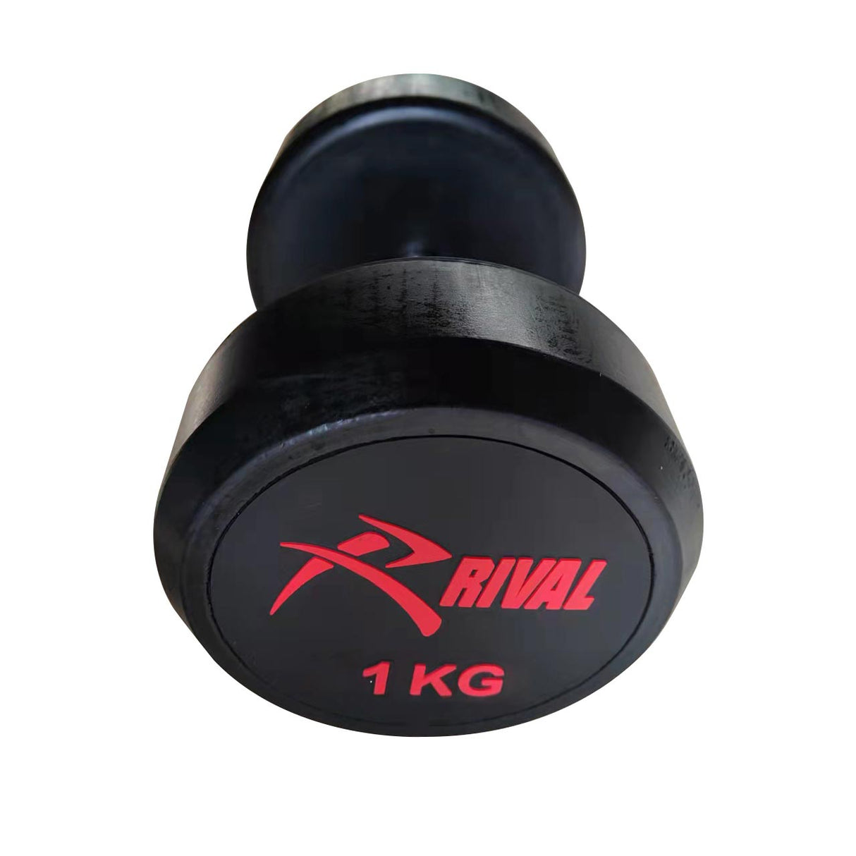 Rival Round Rubber Dumbbells - 1kg Pair