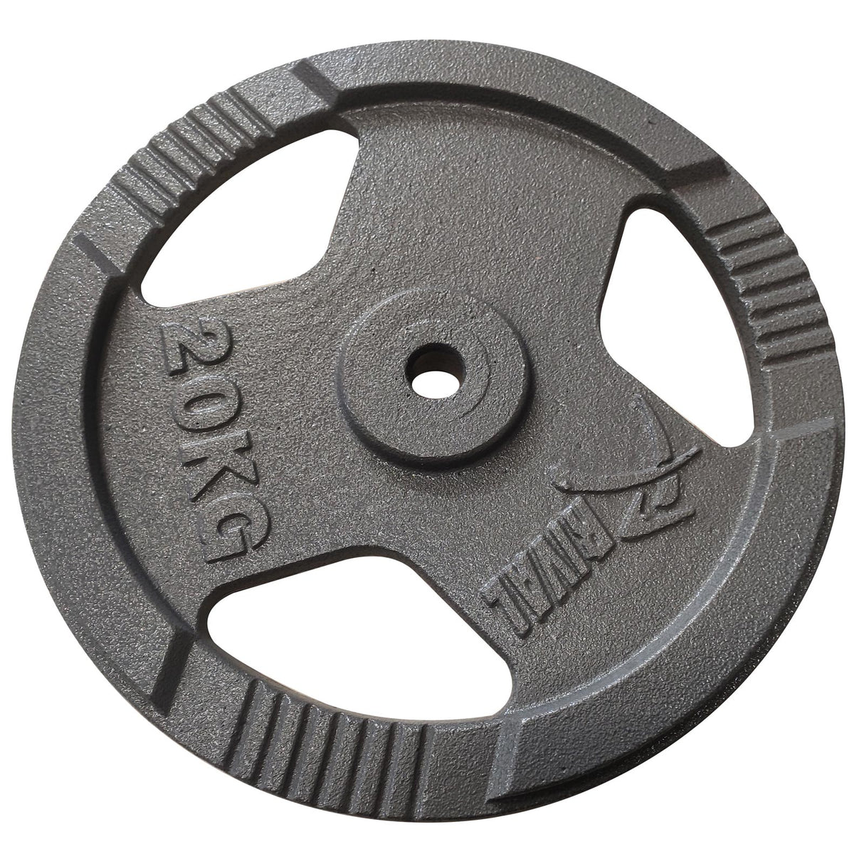 Rival Cast Iron Tri-Grip Plate - 20kg