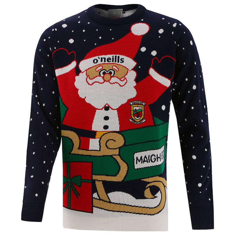 O'Neills Mayo Kids Christmas Jumper Navy