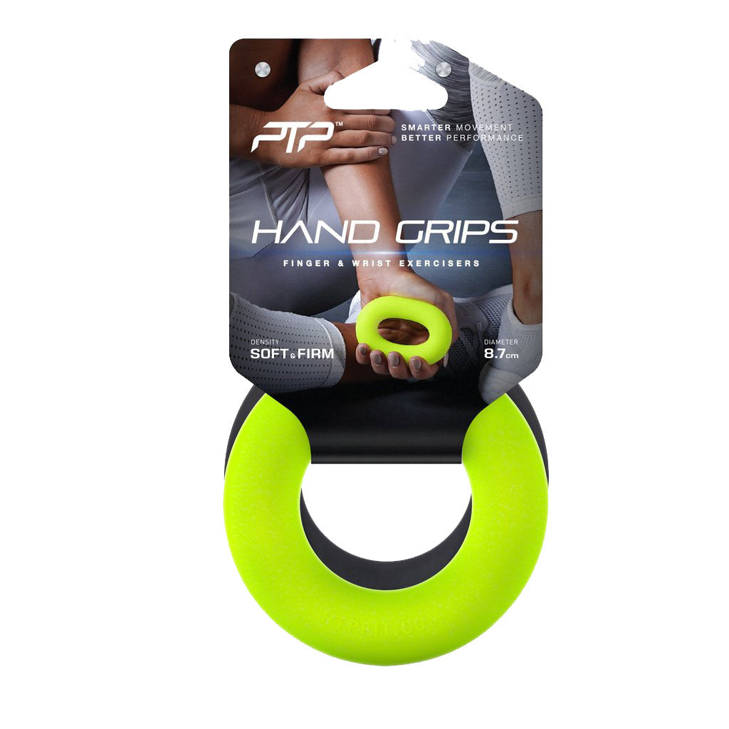 PTP Hand Grip Loops Black/Lime