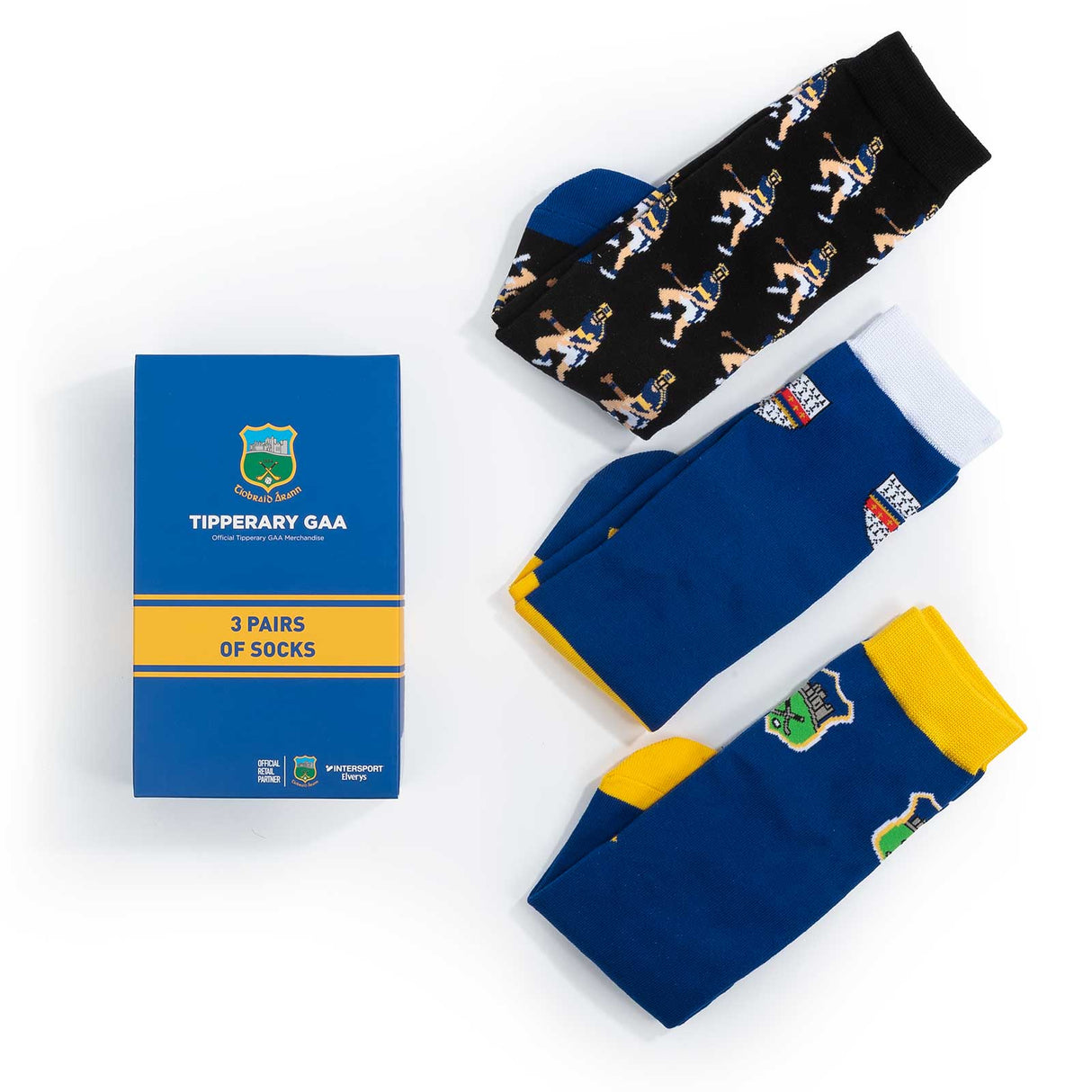 Tipperary Gift Box 3 Pack Socks