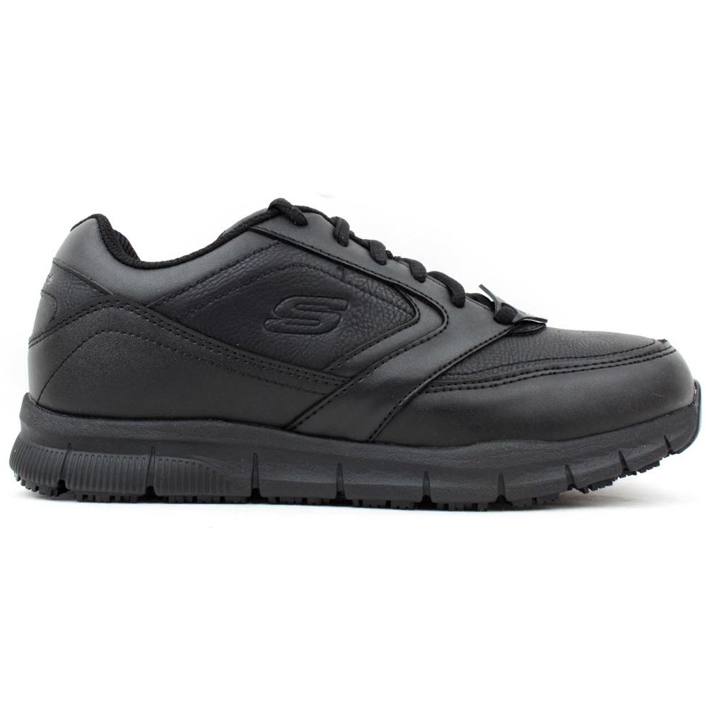 Skechers Work Relaxed Fit Mens Lace Up Shoes