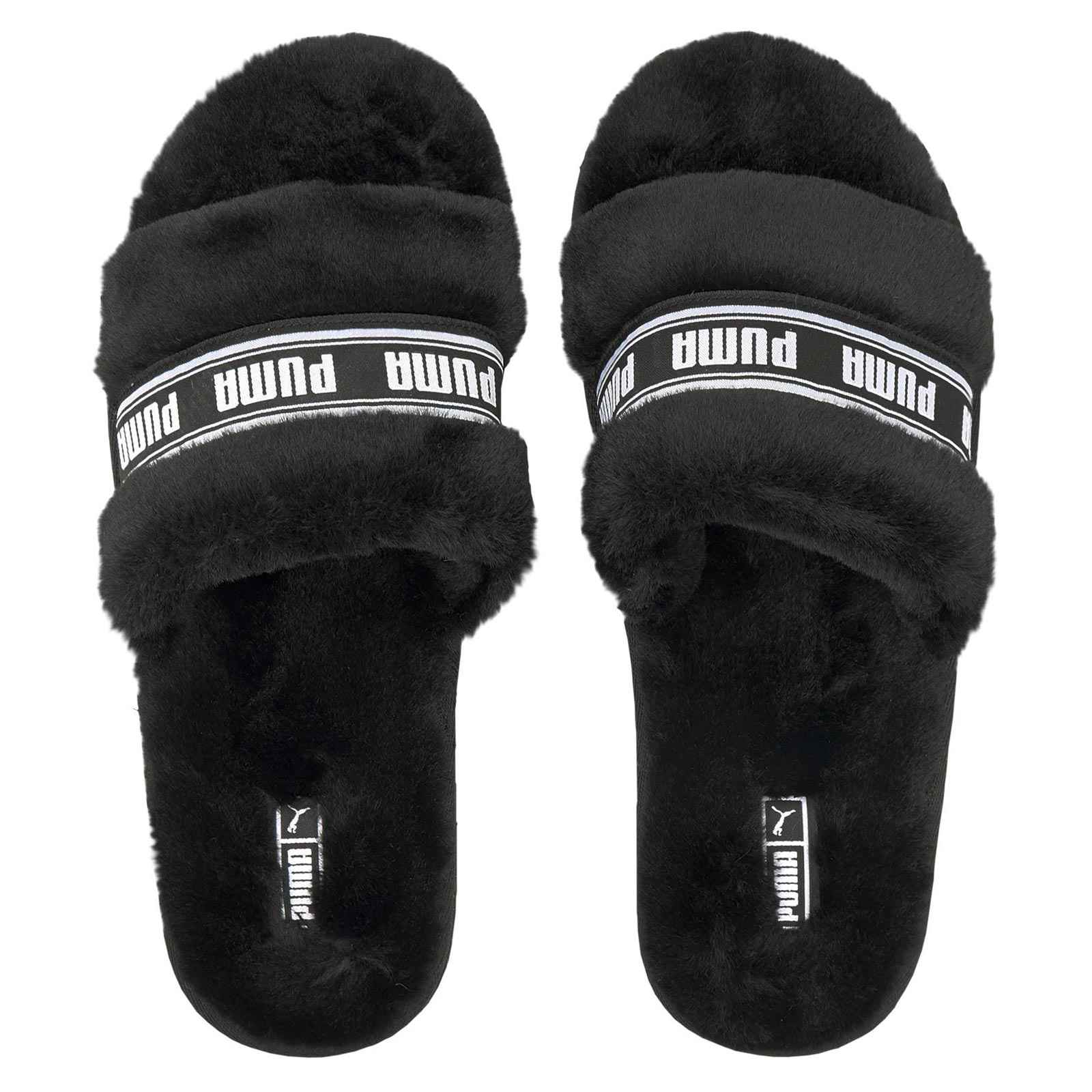 Puma Fluff Kids Slide Slippers