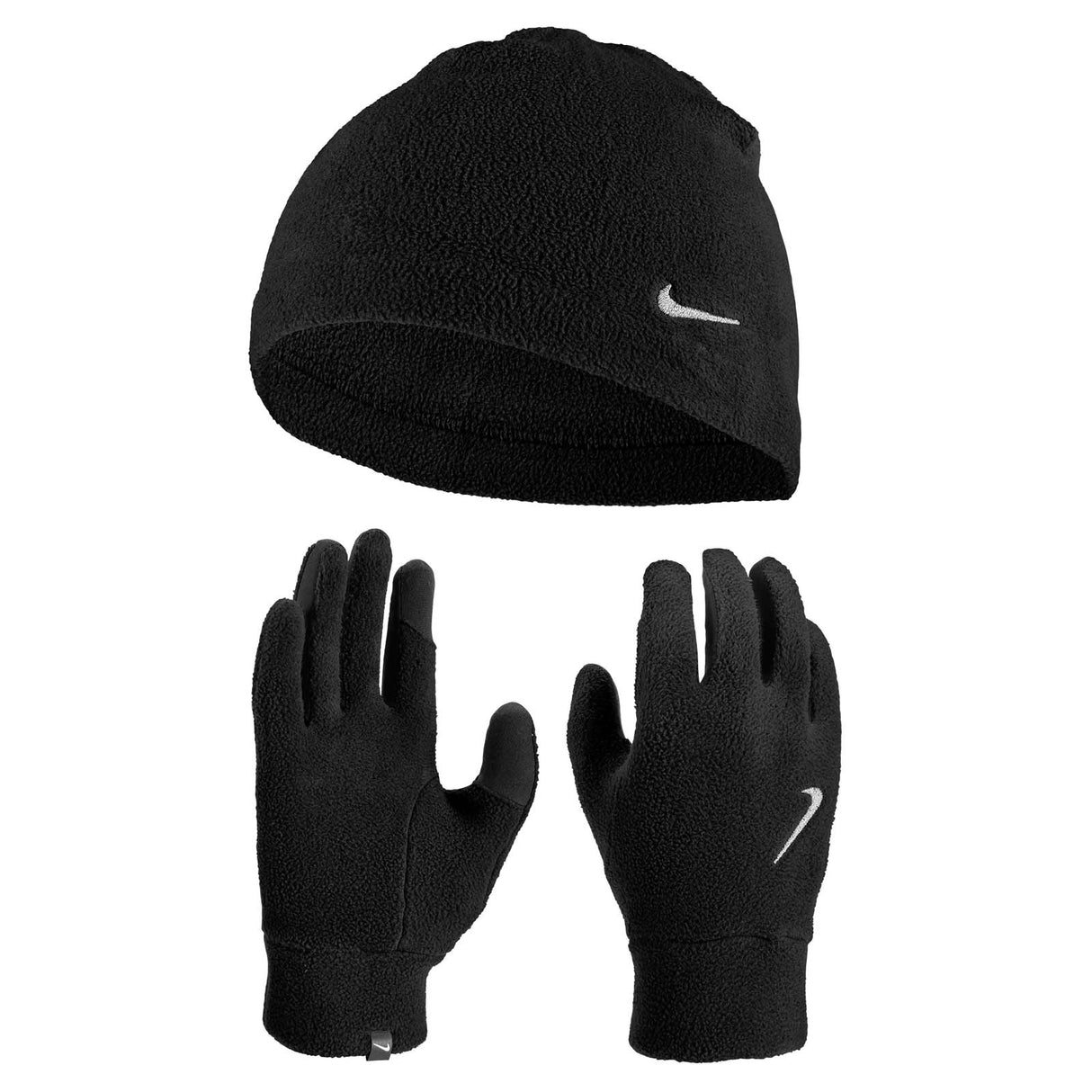 Nike Fleece Mens Hat and Glove Set