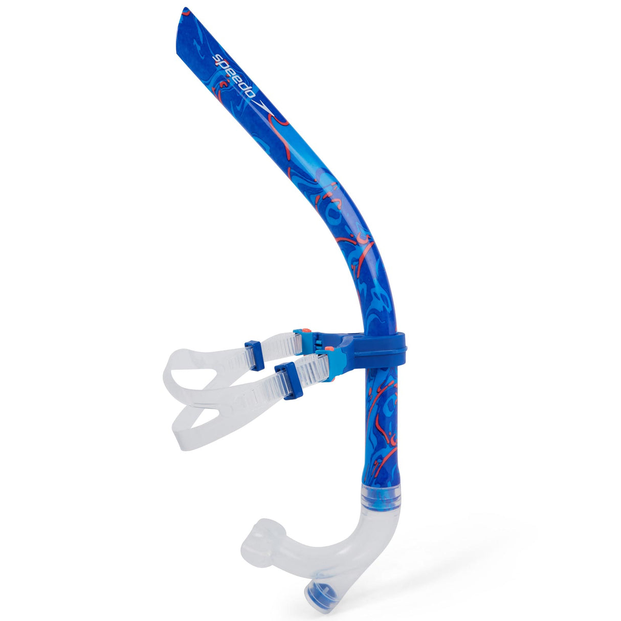 Speedo CENTRE SNORKEL-Bllue Flame/Pool B