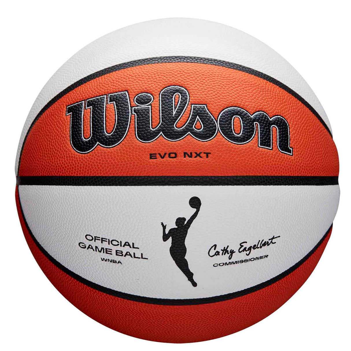 Wilson WNBA Authentic Game Ball Orng/Wht