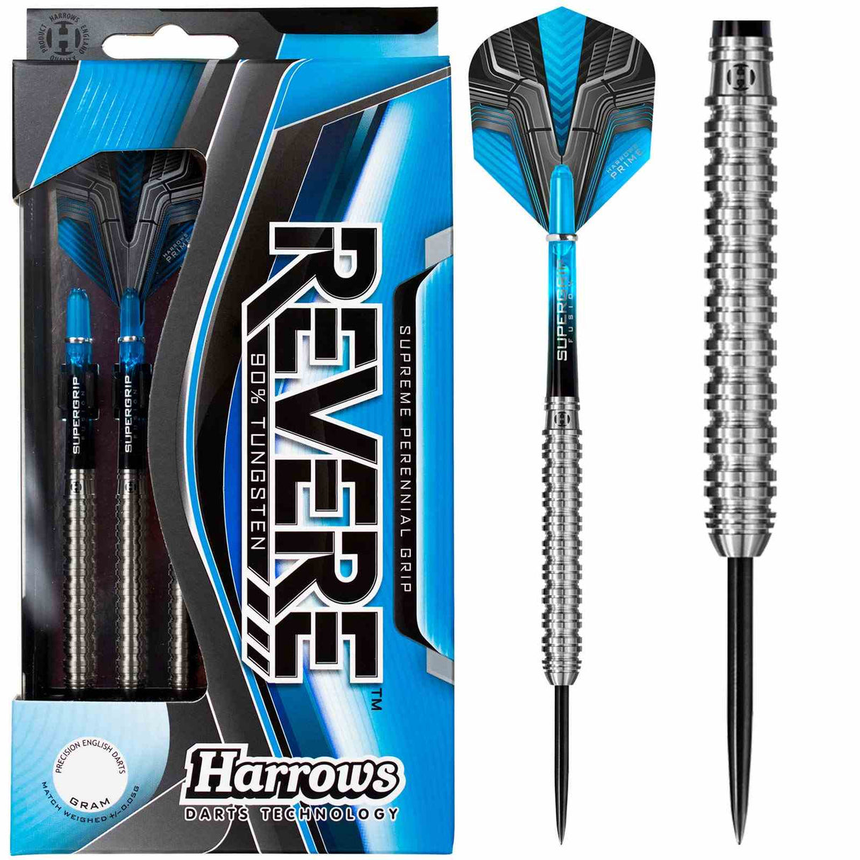 Harrows Revere 90% Tungsten 21g Darts