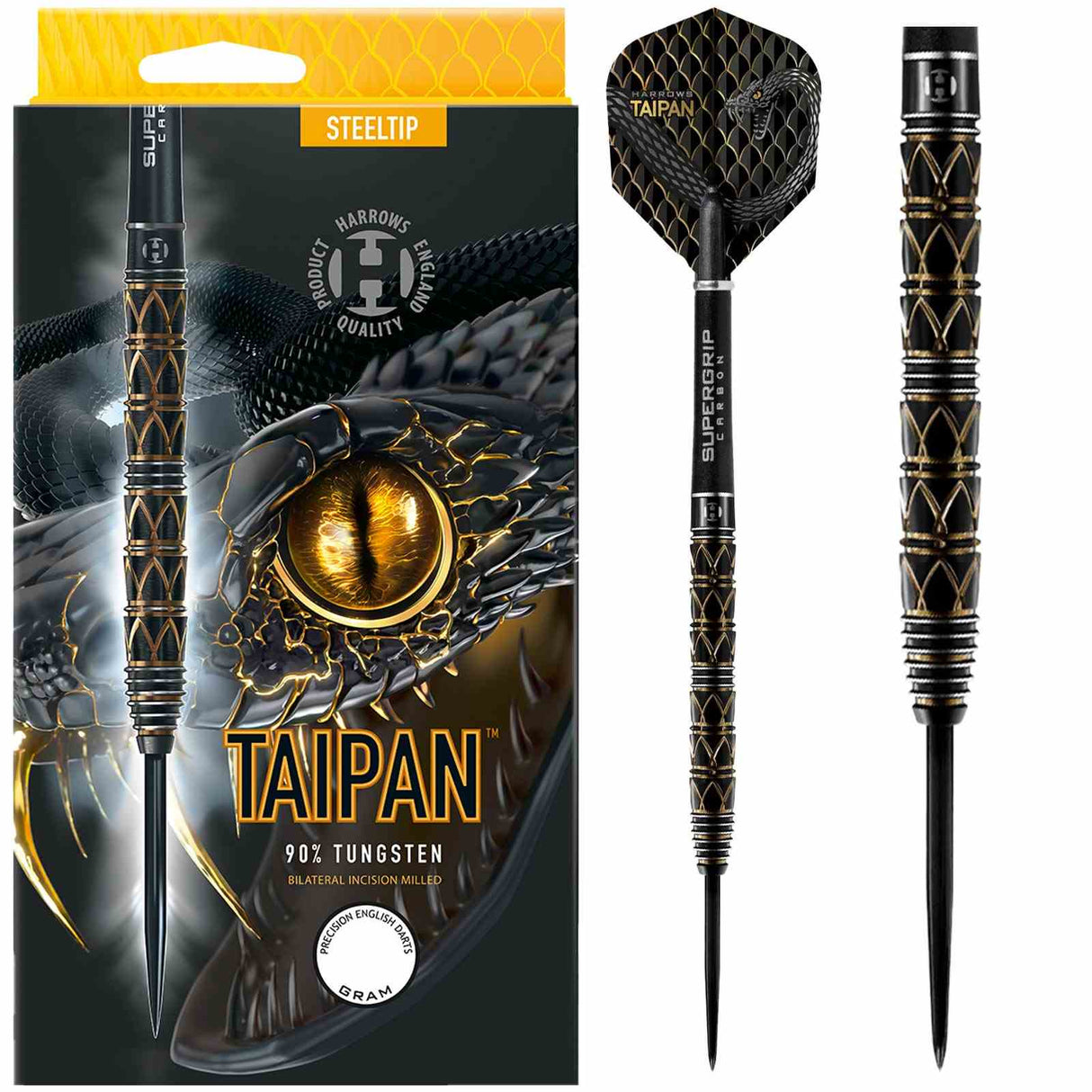 Harrows Taipan 90% Tungsten 25g Darts