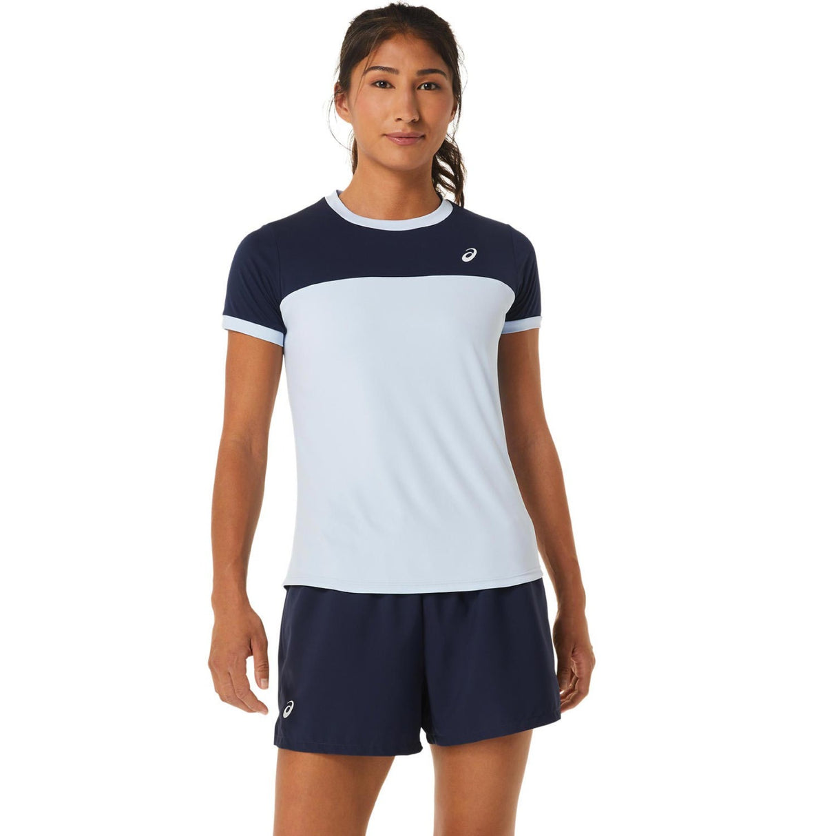 Asics Women Court SS Top Blue