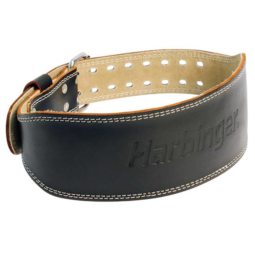 harbinger-4-padded-weight-lifting-leather-belt