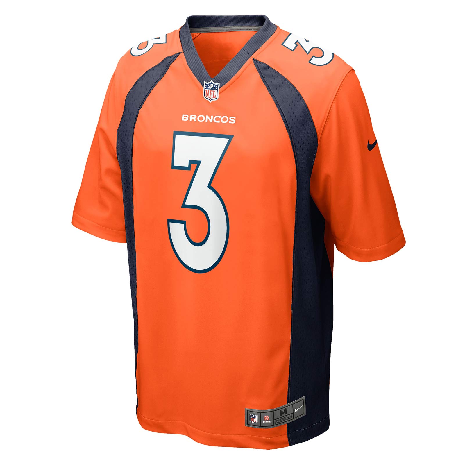 Nike Denver Broncos Wilson 3 Home Jersey