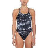 Nike Hydrastrong Multi Print Spiderback One Piece Swimsuit