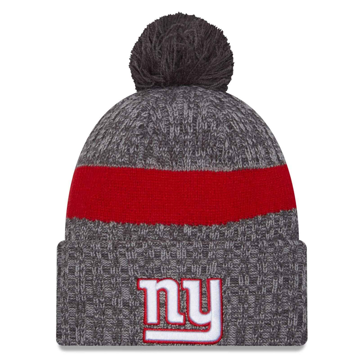 New Era New York Giants 2023/24 Sideline Cuffed Bobble Hat