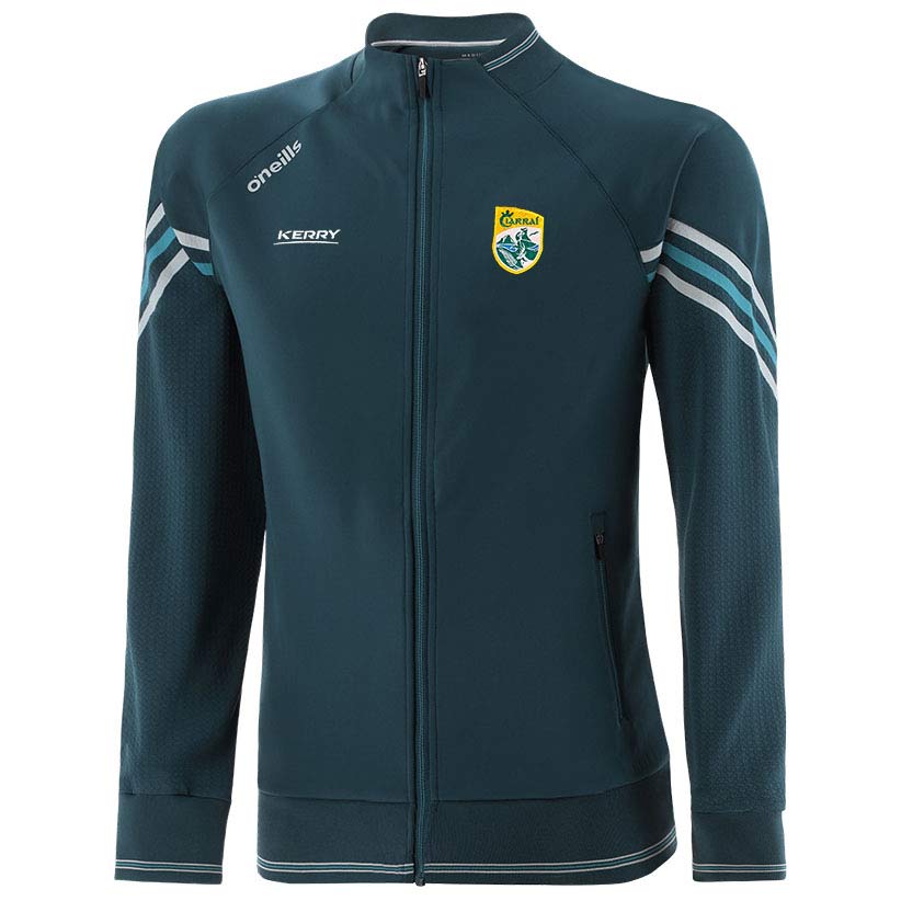 O'Neills Kerry GAA Weston Hybrid Full-Zip Top