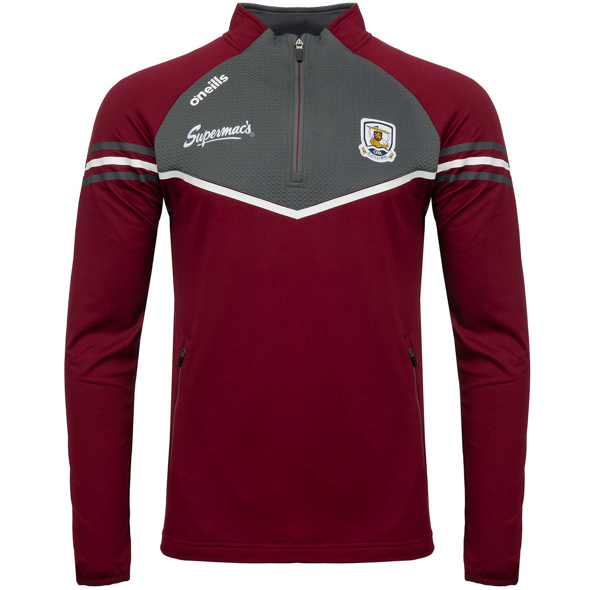 O'Neills Galway GAA Ballycastle Half Zip Top