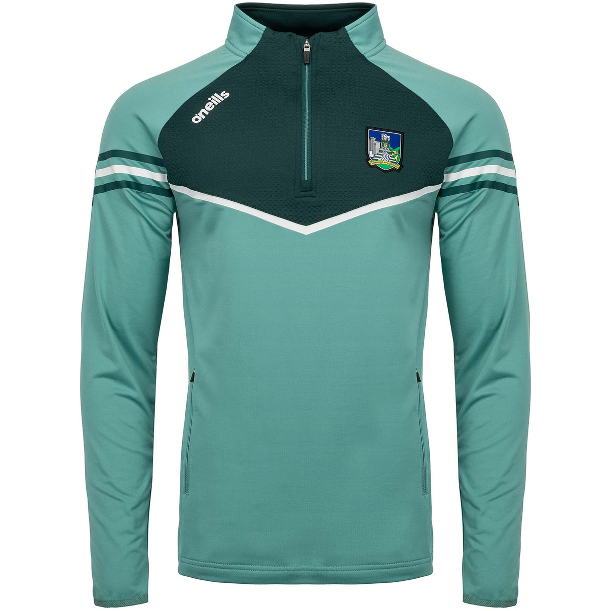 O'Neills Limerick GAA Ballycastle Kids Half Zip Top