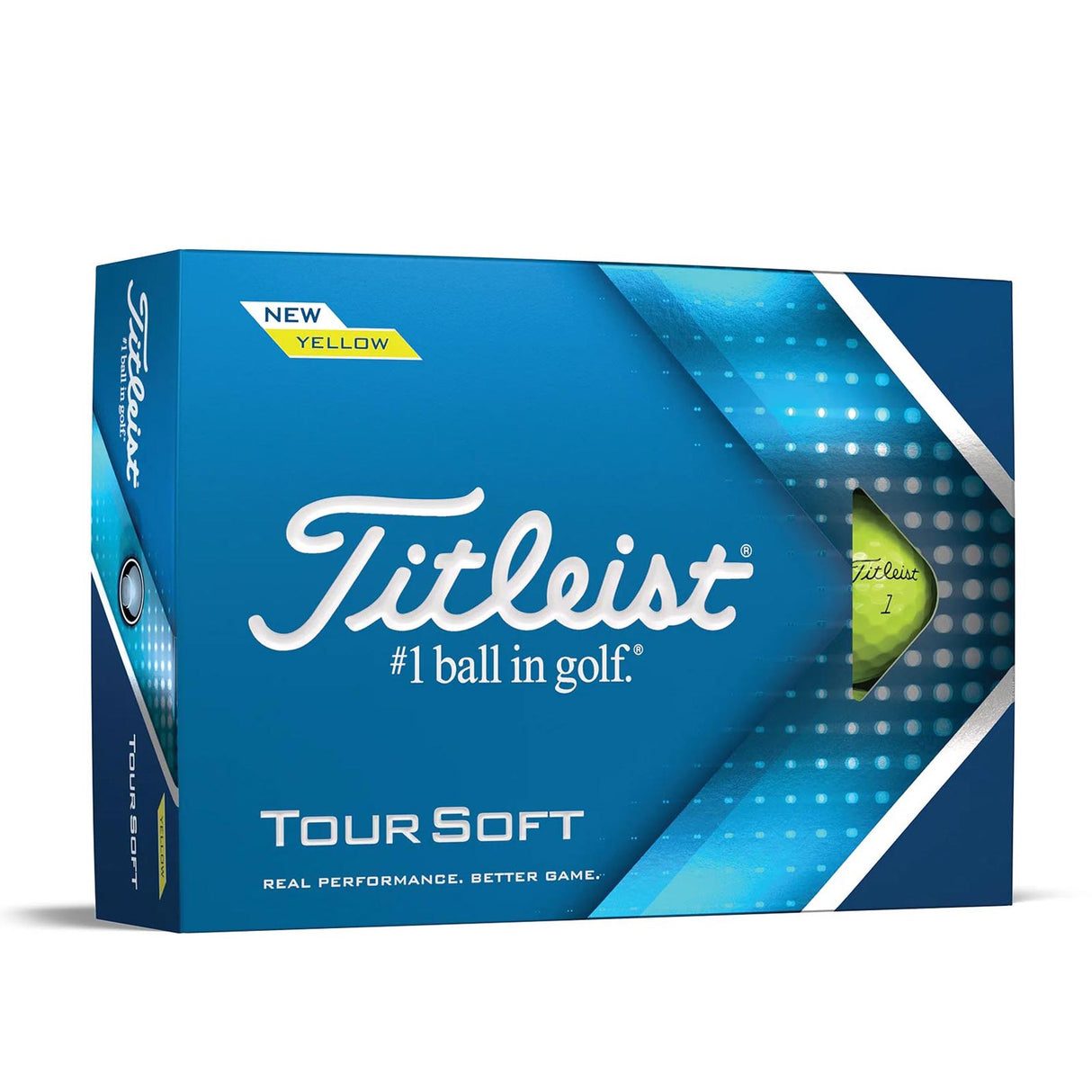 Titleist Tour Soft Dozen Golf Balls - Yellow