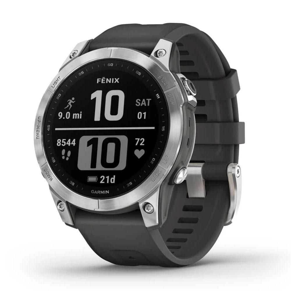 Garmin Fenix 7 GPS Smartwatch - Silver