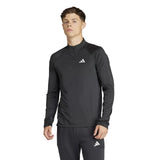 adidas Gym+ Training Quarter-Zip Long Sleeve Mens Top