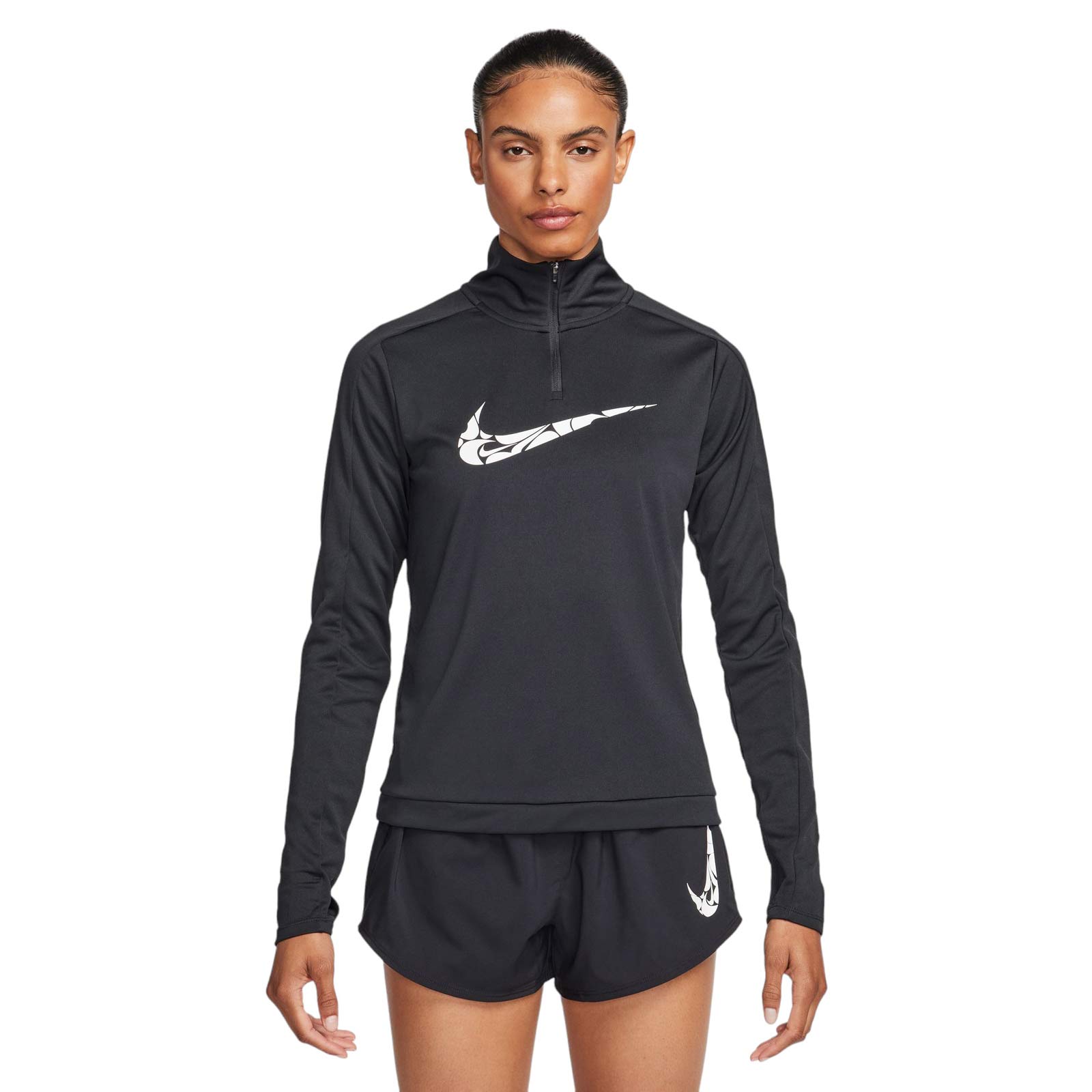 Nike Swoosh Womens Dri FIT Half Zip Mid Layer