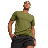 Puma Mens Fit Triblnd Ultrabrthe Tee Grn