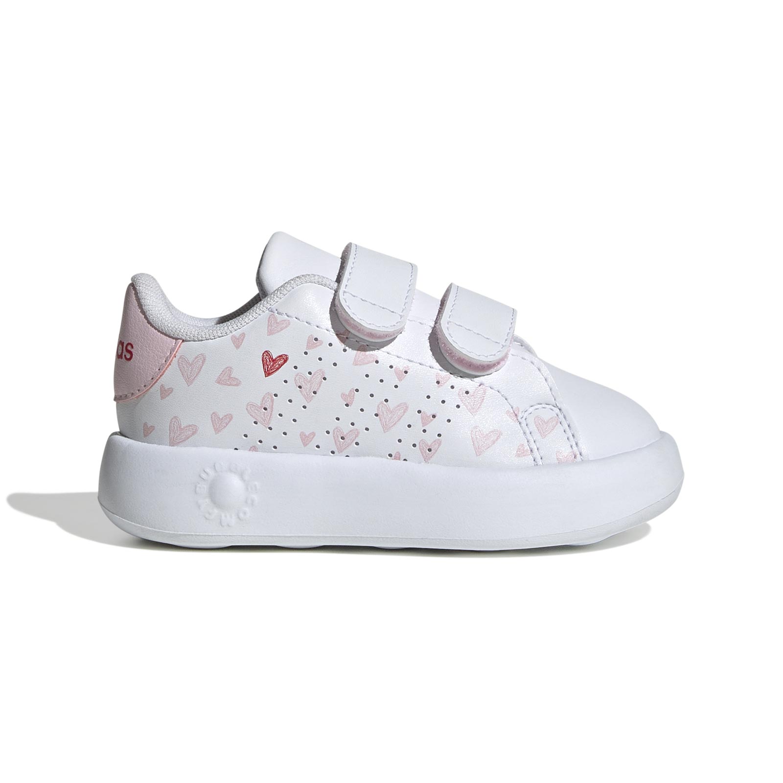 Adidas advantage toddler shoes hotsell