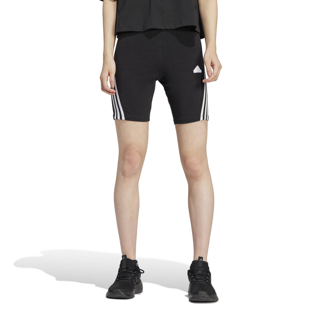 adidas Future Icons 3-Stripes Womens Biker Shorts