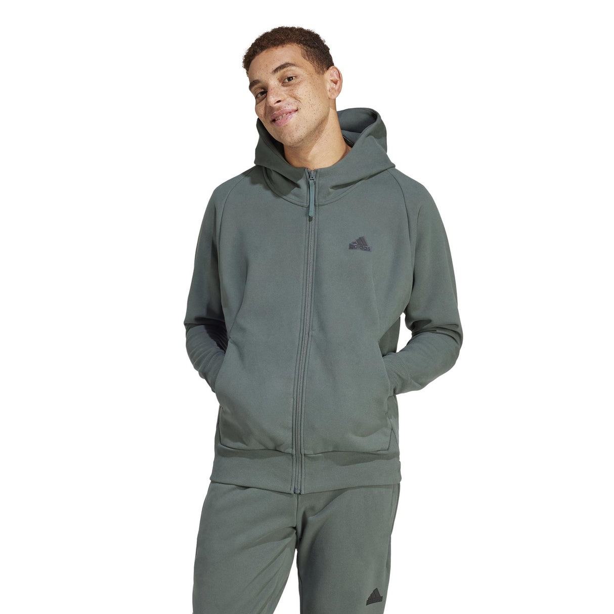 adidas Z.N.E. Winterized Full-Zip Mens Hoodie