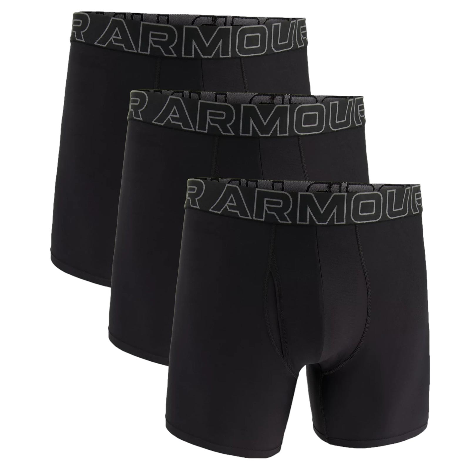 Under Armour Performance Tech 6inch 3 Pack Boxers