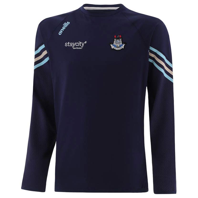 O'Neills Dublin GAA Weston Brushed Kids Crew Sweatshirt