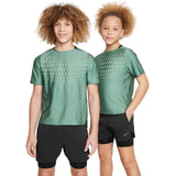 Nike Boys DFADV Multi Tech SS Top Green