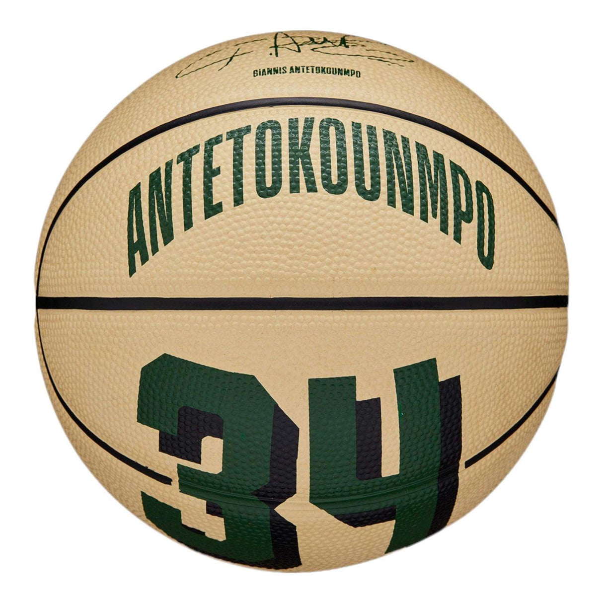 Wilson NBA Size 3 Player Icon Giannis Gre Mini Basketball