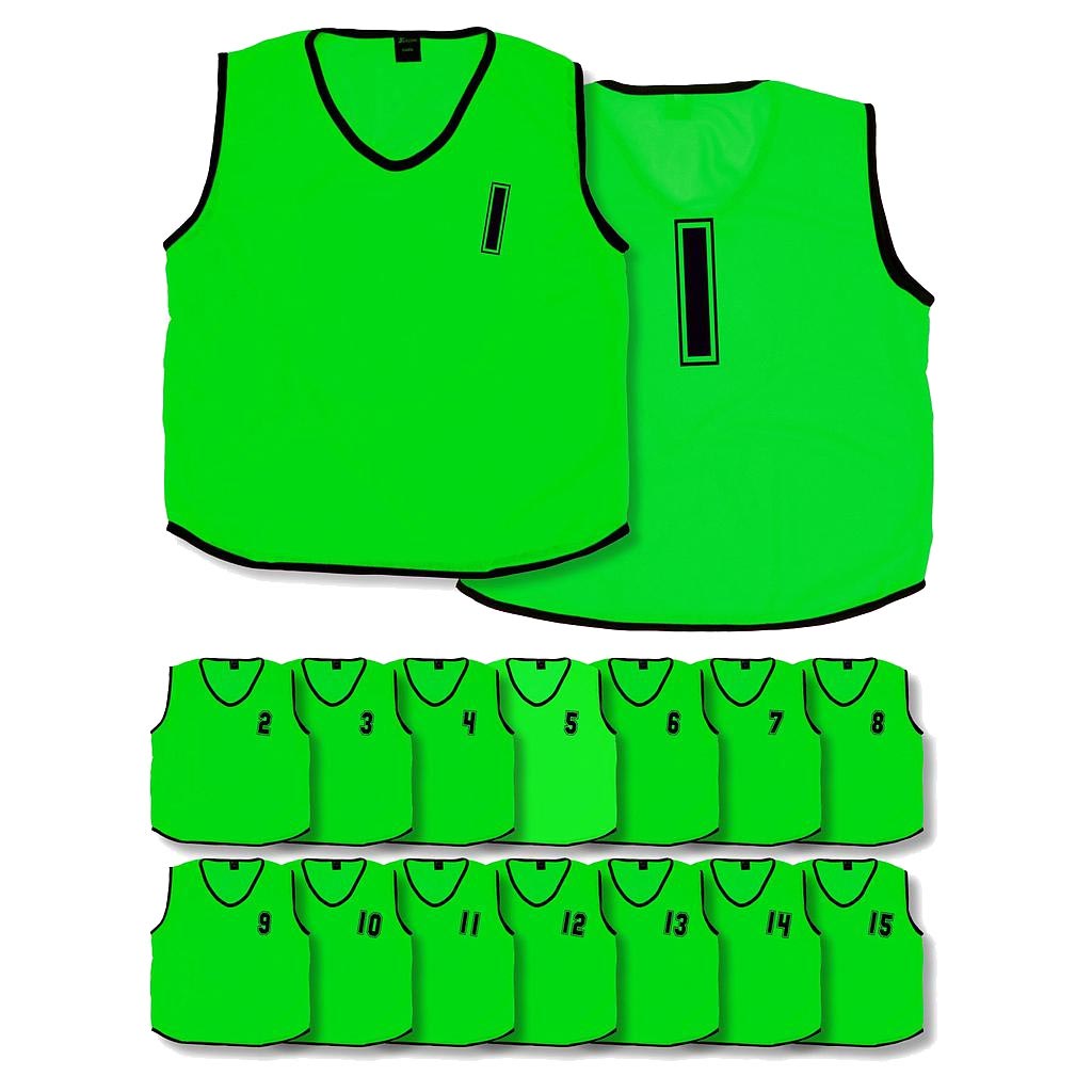 Precision Reydon Mesh Youth Training Bibs - Numbers 1-15