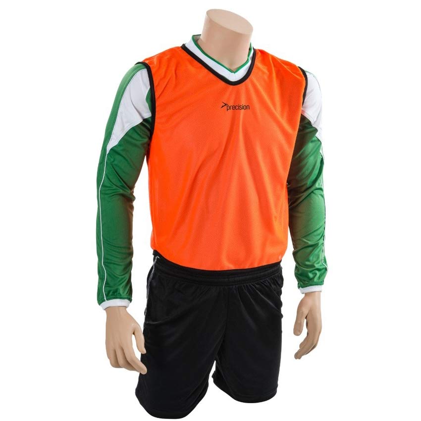 Precision Mesh Adults Training Bib Orange