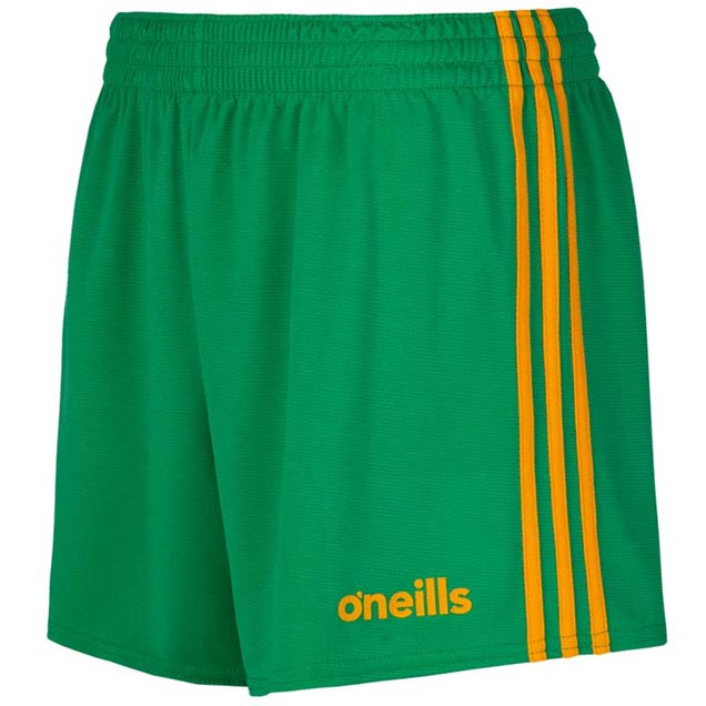 O'Neills Mourne 3 Stripe Short Grn/Amb