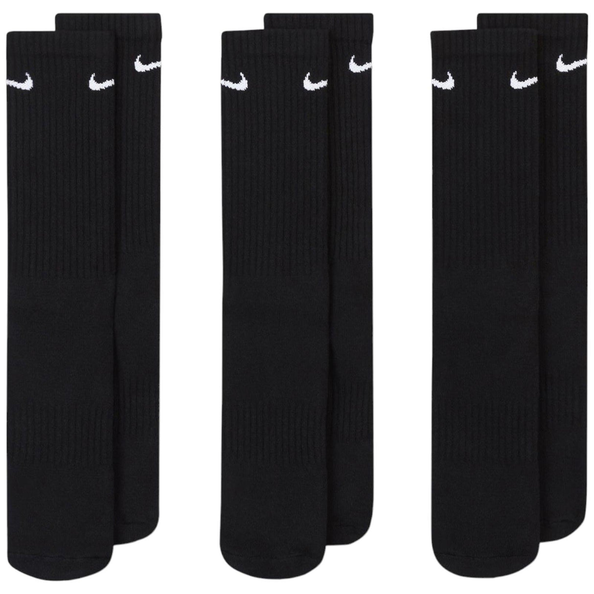 Nike Cushion Crew Sock 3Pack Black