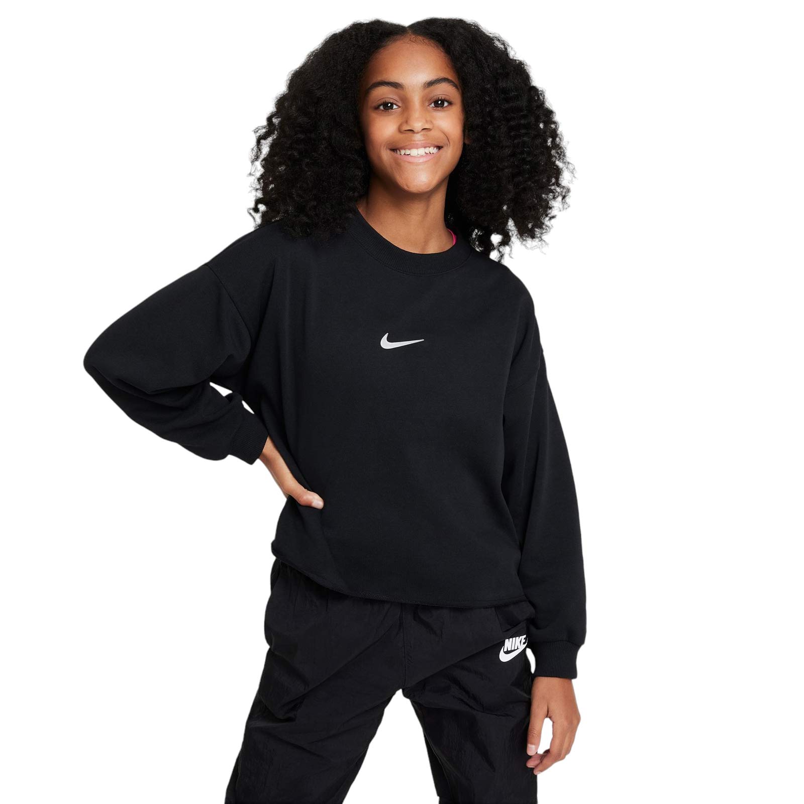 Nike Sportswear Kids Dri FIT Crew Neck Sweatshirt