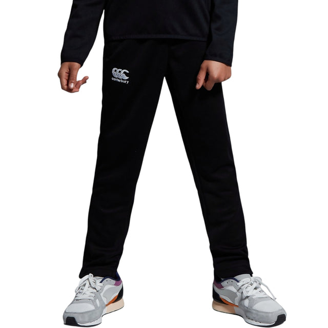 Canterbury Stretch Tapered Polyknit Kids Training Pants