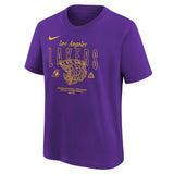 Nike Lakers Courtside Max90 Kids NBA T-Shirt